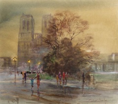 Michael Crawley (b.1938) 'Notre Dame Paris'